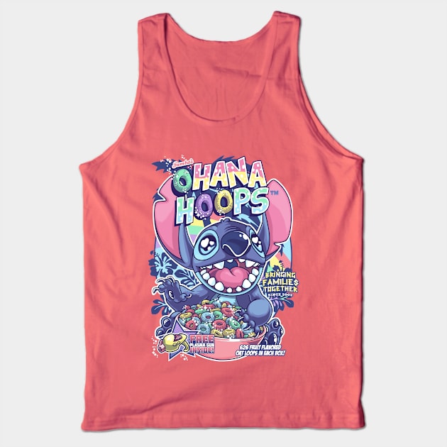 Ohana Hoops II Tank Top by GillesBone